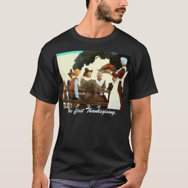 The first Thanksgiving T-Shirt (Front)