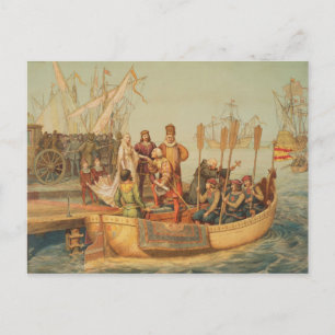 The First Voyage Postcard