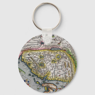 The First Western Atlas China   1584 Keychain