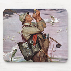 The Fish are Jumping Mouse Pad