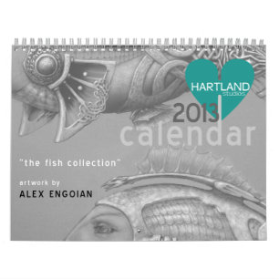 the "fish" collection calendar