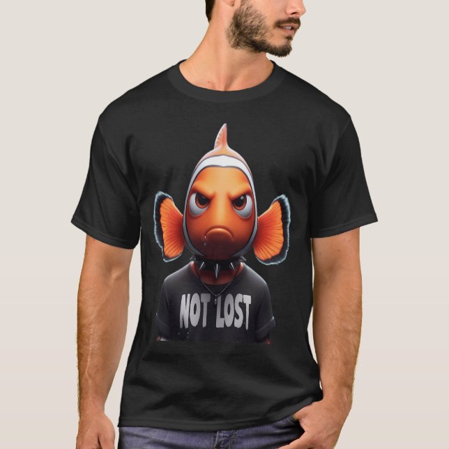 The fish man design T-Shirt (Front)