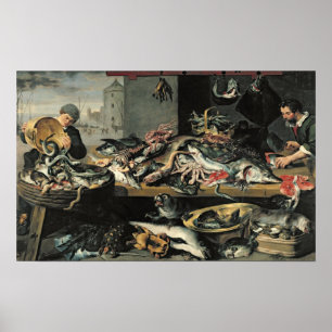 The Fish Market Poster