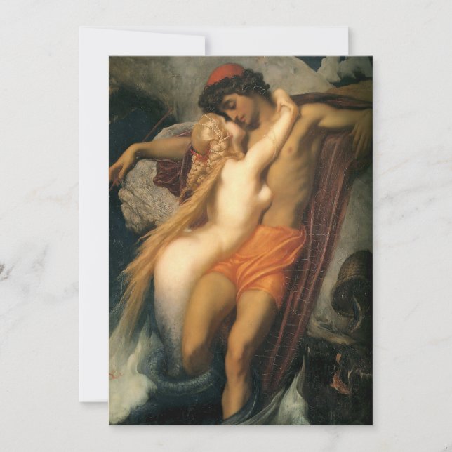 The Fisherman and the Syren | Frederic Leighton (Front)