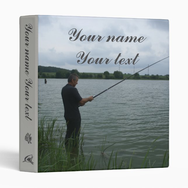 The fisherman in the evening binder (Front/Spine)