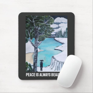 The Fisherman Painting by Alfred Fox Mouse Pad