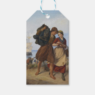 The Fisherman's Homecoming (by Rudolf Jordan) Gift Tags