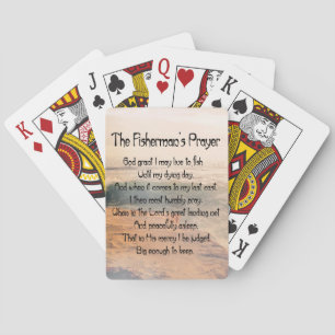 The Fishermans Prayer Playing Cards