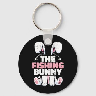 The Fishing Bunny Easter Family Matching Spring Me Keychain