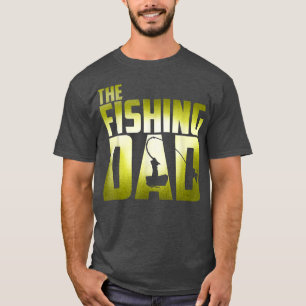 The Fishing Dad Fish Fisherman Fly fishing  T-Shirt