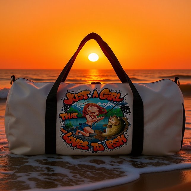 The Fishing Enthusiast Duffle Bag (Creator Uploaded)