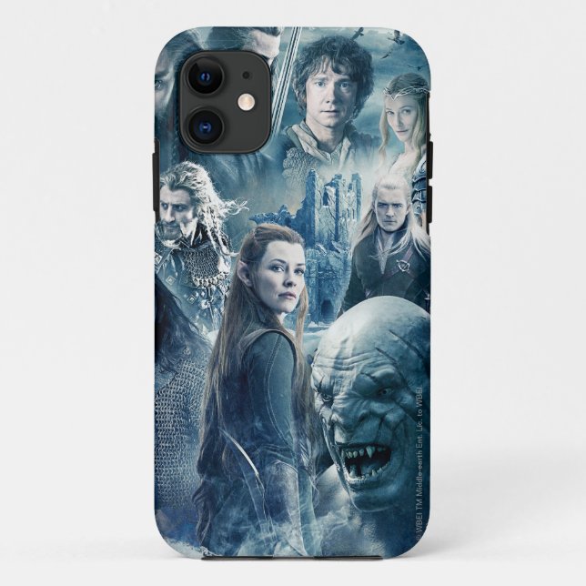 The Five Armies Character Graphic Case-Mate iPhone Case (Back)