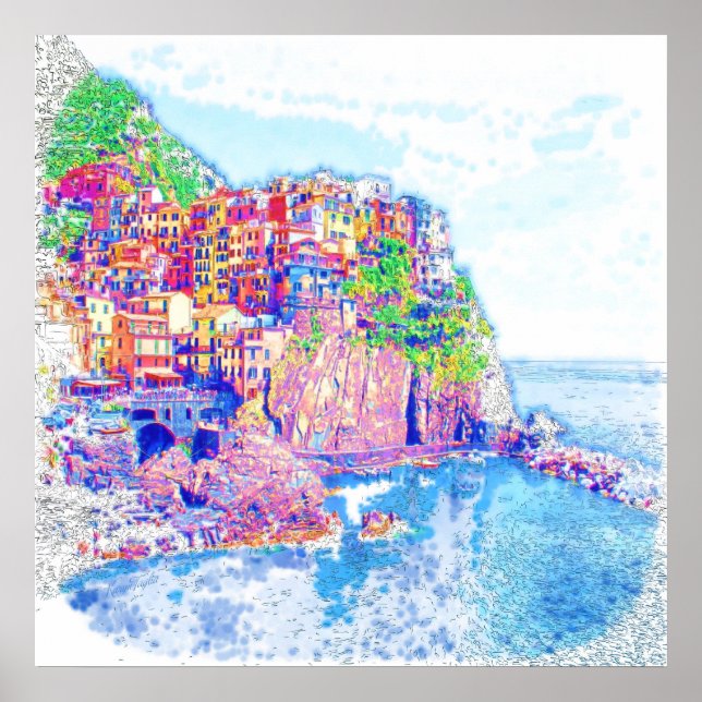 The Five Lands Poster (Front)