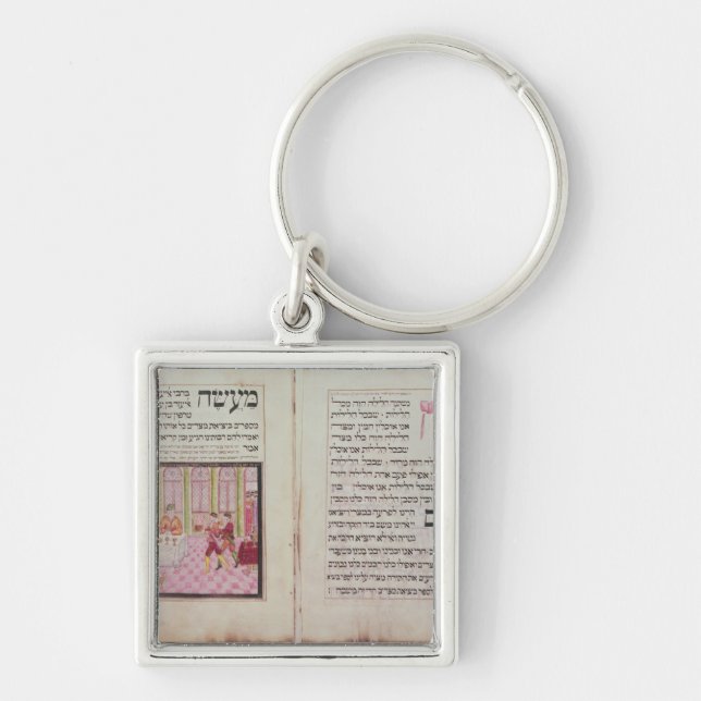 The five Rabbis of Bne Brak Keychain (Front)