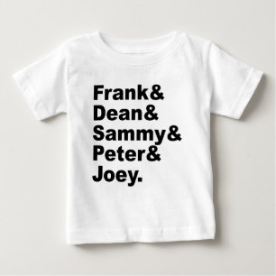 The Five Rats Frank Dean Sammy Joey & Peter Baby T-Shirt