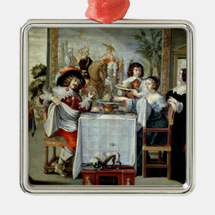 The Five Senses - Taste Metal Ornament