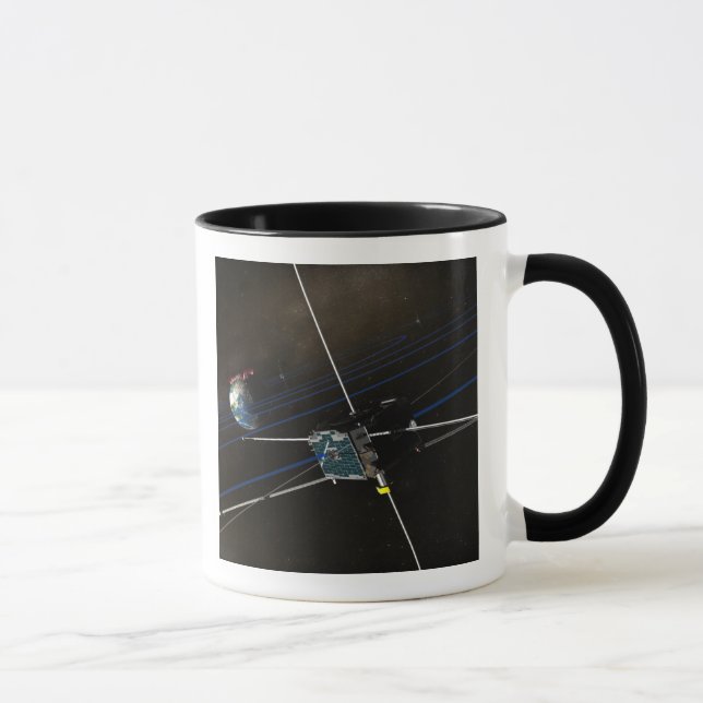 The five THEMIS spacecraft in orbit Mug (Right)
