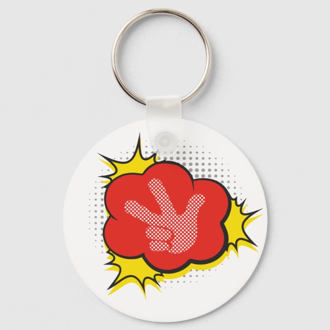 The Fixies | Fixie Comics - Tideesh! Keychain (Front)