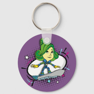 The Fixies   Fixie Comics- Verda on her fixieboard Keychain