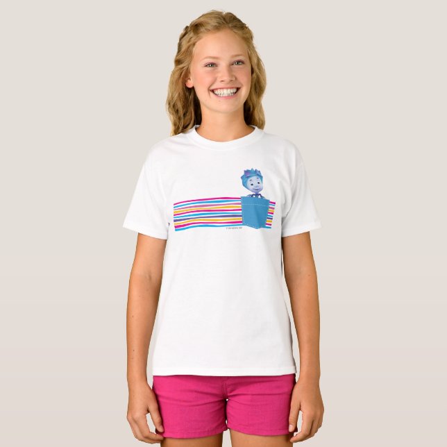 The Fixies | Nolik in the pocket T-Shirt (Front Full)