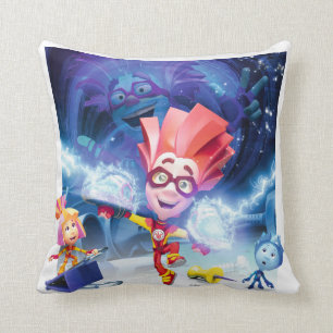 The Fixies Top Secret - Fire Throw Pillow