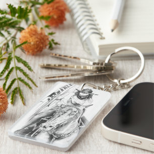 The Flag Carrier Keychain