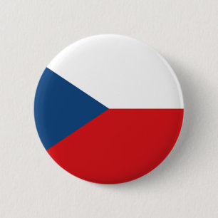 The Flag Czech Republic 2 Inch Round Button