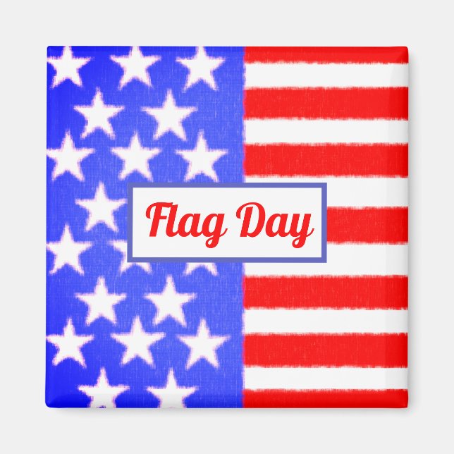 The flag day, Personalize Magnet (Front)