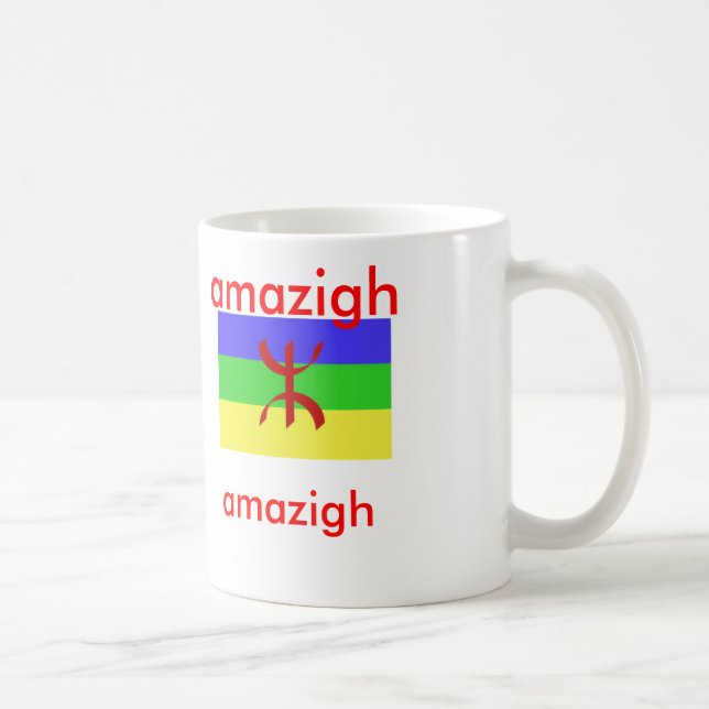 the flag of amazigh people coffee mug (Right)