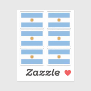 The flag of Argentina Collection pack of 6