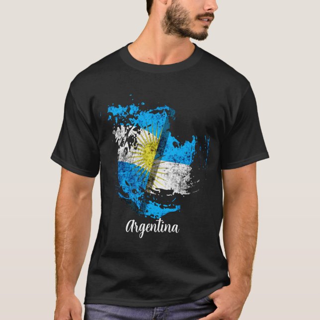 the flag of Argentina T-Shirt (Front)