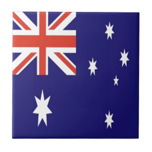 The Flag of Australia Tile