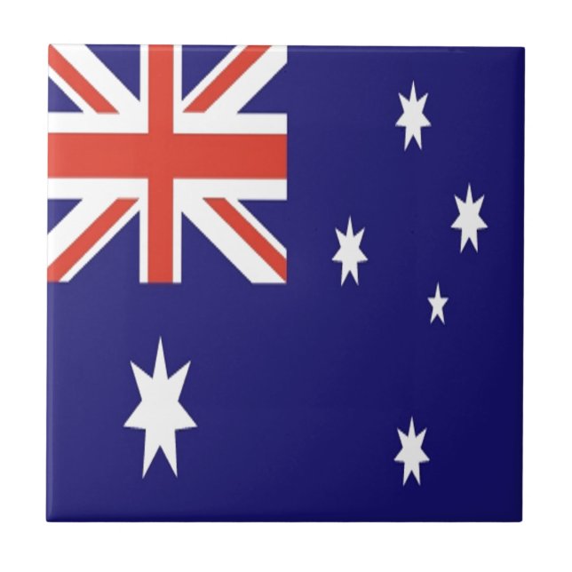 The Flag of Australia Tile (Front)