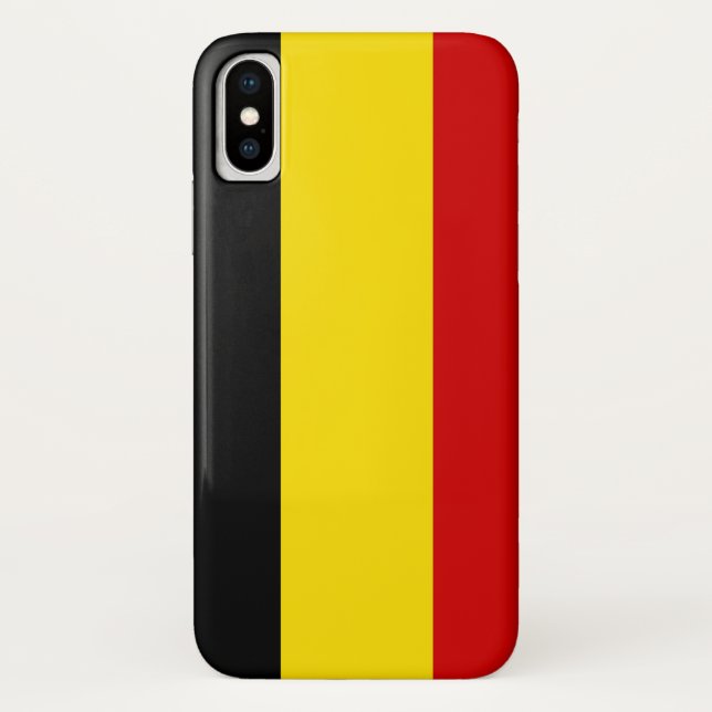 The Flag of Belgium Case-Mate iPhone Case (Back)