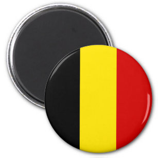 The Flag of Belgium Magnet