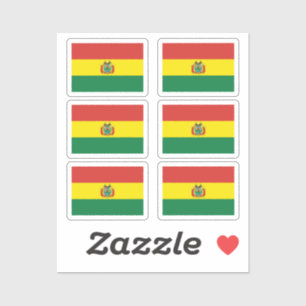 The flag of Bolivia Collection pack of 6