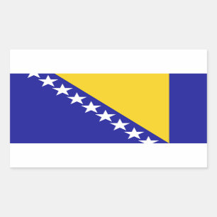 The flag of Bosnia and Herzegovina Sticker