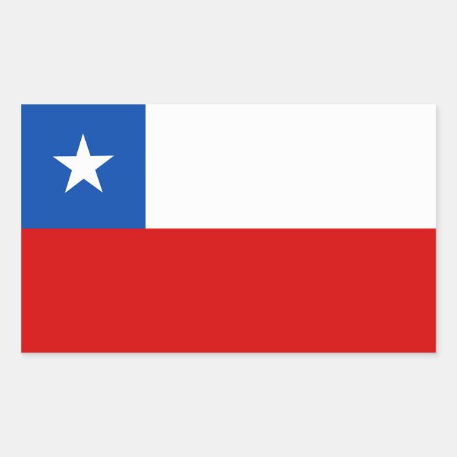 The Flag of Chile Sticker (Front)