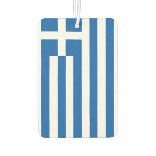 The flag of Greece  Air Freshener