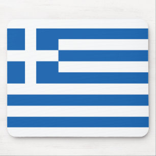 The flag of Greece Mouse Pad