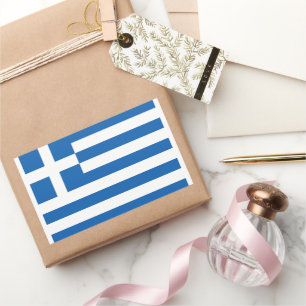 The flag of Greece Sticker
