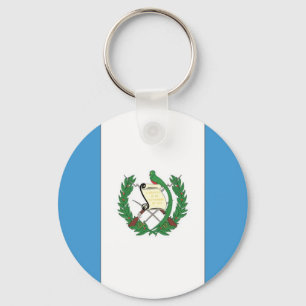 The Flag of Guatemala Keychain