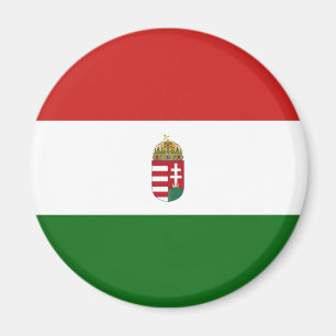 The flag of Hungary Magnet
