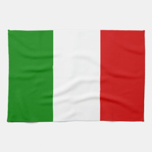 The Flag of Italy Kitchen Towel
