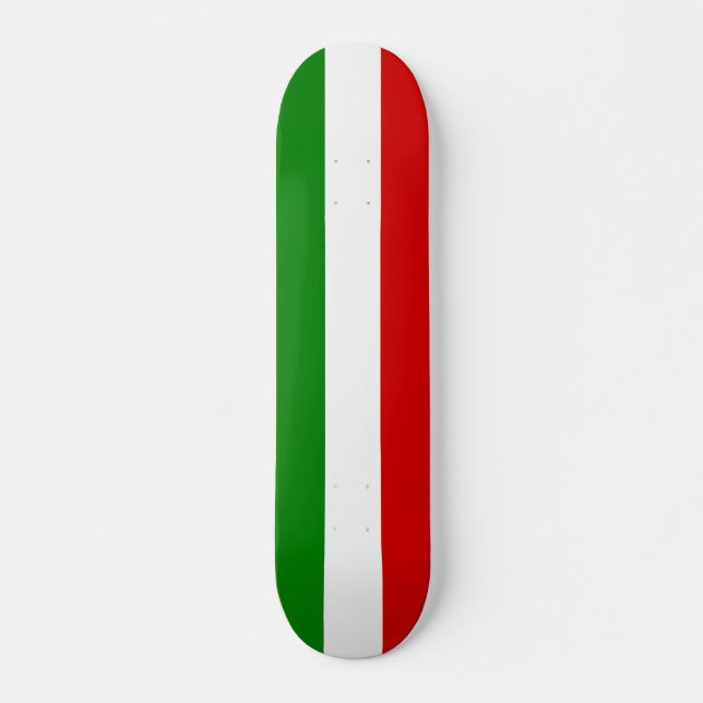 The Flag of Italy Skateboard (Front)