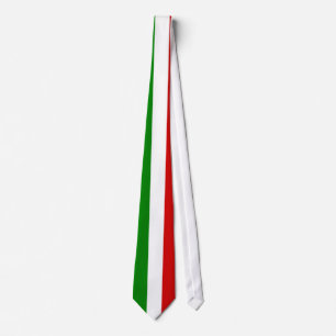 The Flag of Italy Tie