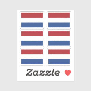 The flag of Netherlands Collection pack of 6
