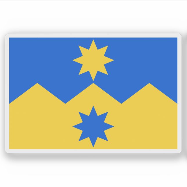 The flag of Otago region, New Zealand (Front)