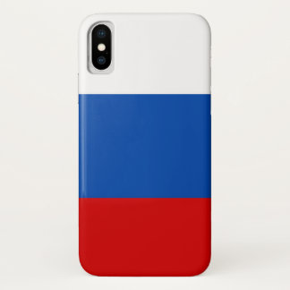 The flag of Russia iPhone X Case