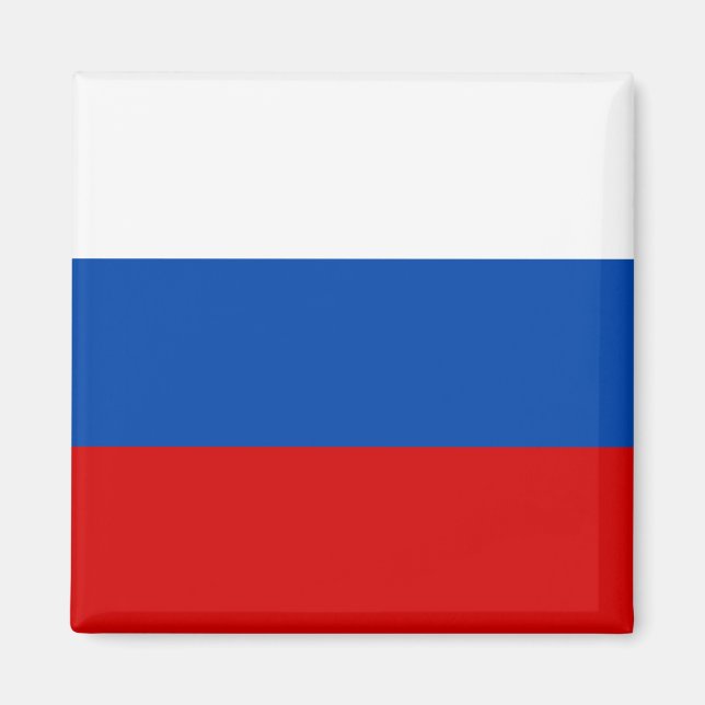 The Flag of Russia Magnet (Front)